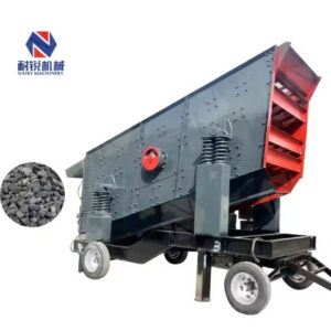 Nairy Gravel Aggregate Crusher Screen Plant Mining Vibrating Mobile Stone Screening Machine for Crushing
