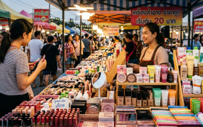 เครื่องสำอางแบรนด์เนม vs ตลาดนัด: ต่างกันแค่ราคา หรือคุณภาพที่เหนือกว่า?