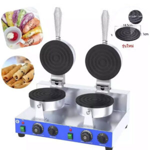 GY-2BT double-burner gold roll oven, gold roll making machine, dessert making equipment