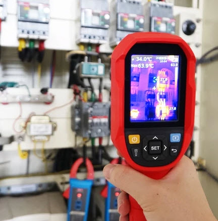 Uni-t UTi260B อินฟราเรดความร้อน -15~550°C เครื่องวัดอุณหภูมิอินฟราเรด USB 256*192 พิกเซล สําหรับถ่ายภาพ - Image 2