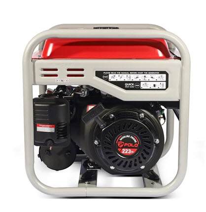 POLO เครื่องปั่นไฟ เบนซิน รุ่น GT4500I ปั่นไฟ3.5KW. Inverter ถังน้ำมัน 7.5 ลิตร เครื่องกำเนิดไฟ สตาร์ทด้วยมือ - Image 4