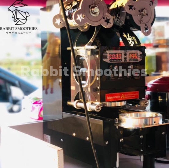 เครื่องซีลแก้วRBS QY08 fully auto เครื่องปิดฝาแก้ว ชานมไข่มุก - Image 2