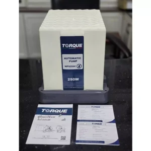 ปั๊มอัตโนมัติแรงดันคงที่ ตัดน้ำแห้ง ระบบอิเล็กทรอนิก 200w ขนาด 1" ยี่ห้อ TORQUE รุ่น TQ-WPS C