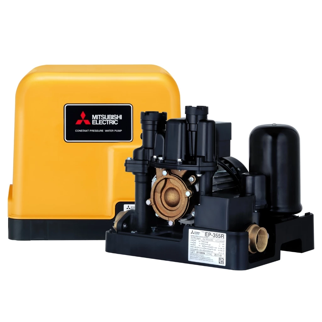 MITSUBISHI ปั๊มน้ำอัตโนมัติ EP-355R2 รุ่นใหม่ล่าสุด ขนาด 350 วัตต์ ท่อ 1 นิ้ว ประกัน 11ปี ปั๊มน้ำ ปั๊มน้ำแรงดัน EP-355R