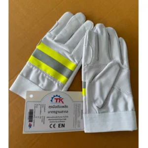 ถุงมือดับเพลิง วัสดุผ้าหน่วงไฟ (Flame Retardant Fabric) รุ่น GL-F7900